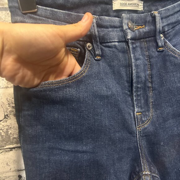 EUC Good American "Good Legs" Blue Jeggings Size 2/26 Waist - Picture 4 of 14